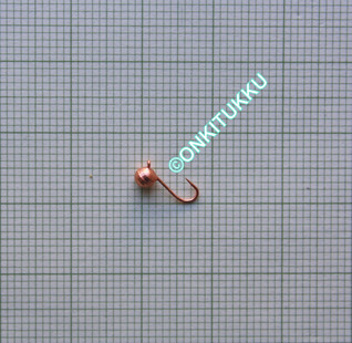 Volframi Prisma 4mm koukku #14 lenkki kupari, nro 28