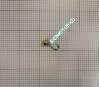 Volframi Prisma 3mm koukku #16 lenkki kulta, nro 33