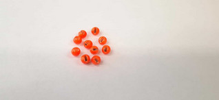 Lovitettu volframikuula 4,0mm maalattu oranssi 20kpl