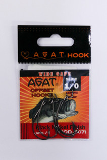Agat Offset koukku #1/0 5kpl