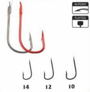 Hikara Särkiperuke RED #10 10kpl