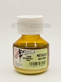 Cab Metallic Keltainen 50ml