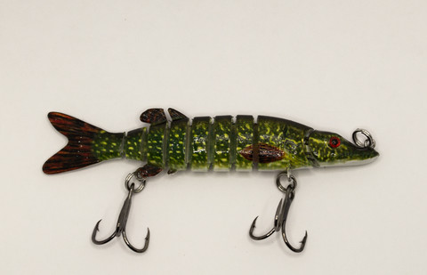Jointed Pike Green  9cm 6,8g