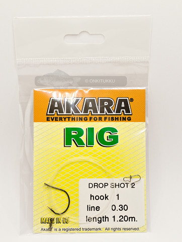 Akara Drop Shot rigi #1 0,3mm 1,2m