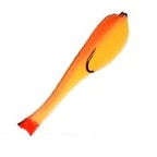 Akara Vaahtomuovi jigi 110mm väri 25 UV 5kpl