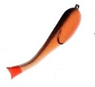 Akara Vaahtomuovi jigi 110mm väri 26 UV 5kpl