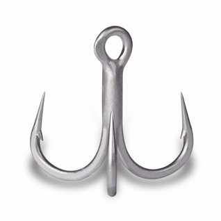 Mustad Kaiju kolmihaarakoukku #5/0 2kpl
