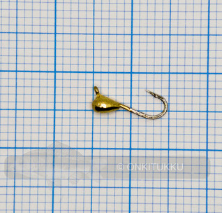 Volframi-mormuska 2mm #20 lenkki kulta, nro 41