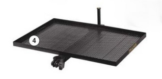 Traper GST Syöttialusta 25/36mm jaloille, 36x51cm