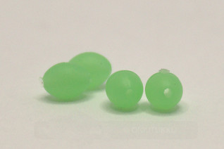 Vihreä fosforihelmi 4x5mm 100kpl
