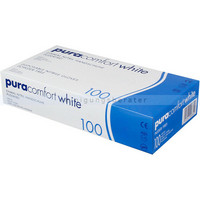 Pura comfort nitriili XS-koko, valkoinen.