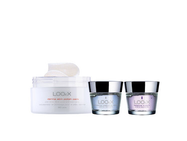 LOOkX small product package for mask care.