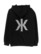Kaija Koo bling bling logo-huppari vetoketjulla musta kahdella logolla