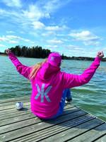 Kaija Koo bling bling lippis fuksia