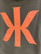 Kaija Koo bling bling logo-huppari vetoketjulla oliivi-vihreä kahdella oranssi logolla