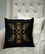 Kaija Koo koristetyynynpäällinen luonnonvalkoinen vetoketjulla 45 x 45 cm