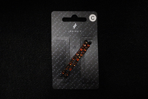 Ruskea glitter pinni