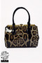Leopardikuvioinen käsilaukku