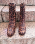 Vilma mokkanahkasaapikas - Punaruskea leopardikuosi