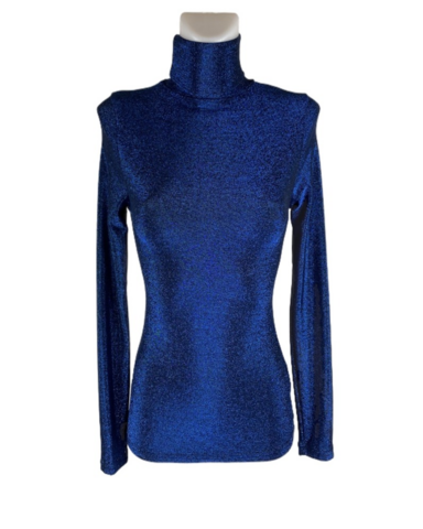 Sähkönsininen glitter poolopaita