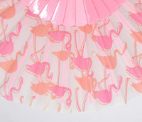 Viuhka, flamingo aiheinen