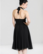 Marilyn musta halter neck kellomekko