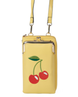 Kirsikka puhelinlaukku lompakolla