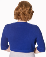Royal blue bolero