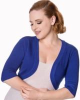 Royal blue bolero
