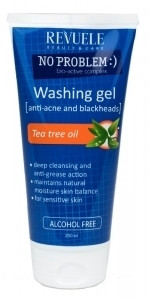 Revuele No Problem Washing Gel Anti-Acne & Blackheads with Tea Tree Oil 200ml