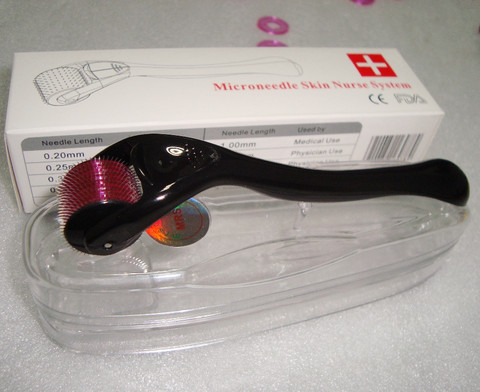 MNS Dermarolleri 540 neulaa, titanium 0,75mm