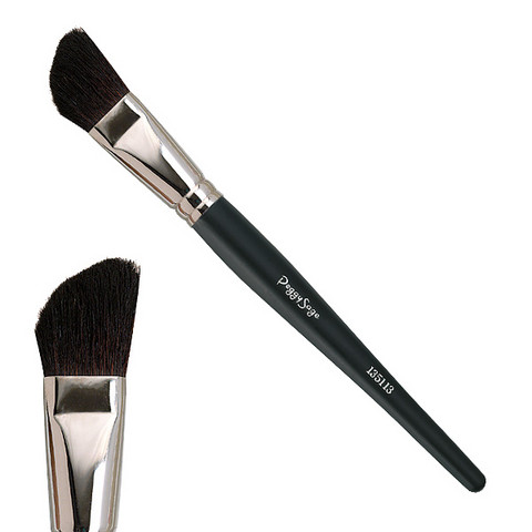Oblique brush for cheekbones - Goat hair