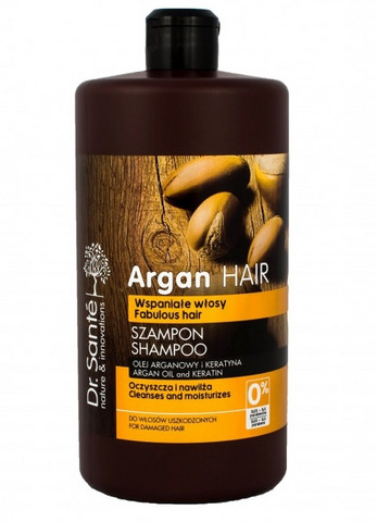 Dr. Sante Arganöljyä ja keratiinia sisältävä shampoo 1000ml