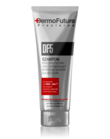 Dermofuturen DF5 Hiustenlähtöä ja päänahan hilseilyä ehkäisevä shampoo miehille 200ml