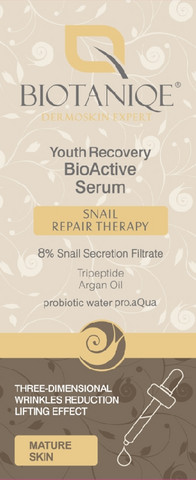 Biotaniqe 50-70+ Snail Nuorekkuuden palauttava Etanaseerumi 20ml