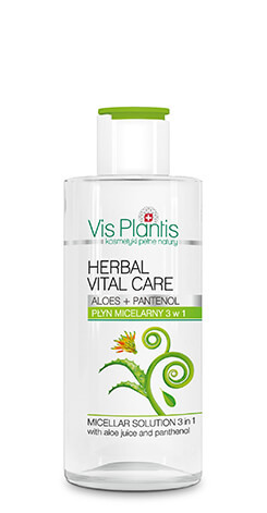 Vis Plantis 3in1 Micellar-meikinpuhdistusvesi - Aloe & Panthenoli 150 ml