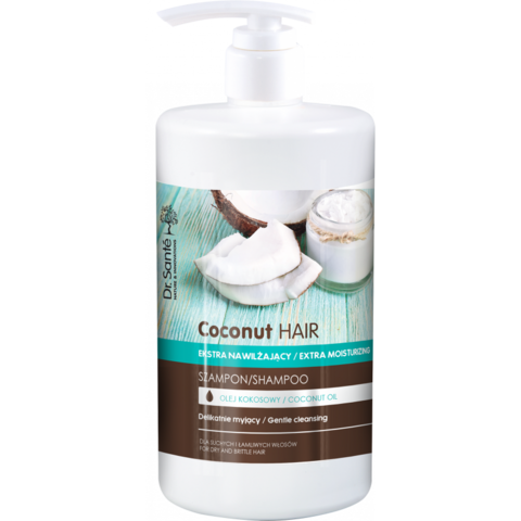 Dr. Santé Coconut kosteuttava ja suojaava shampoo 1000ml