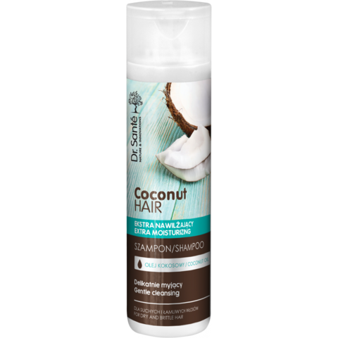 Dr. Santé Coconut kosteuttava ja suojaava shampoo 250ml