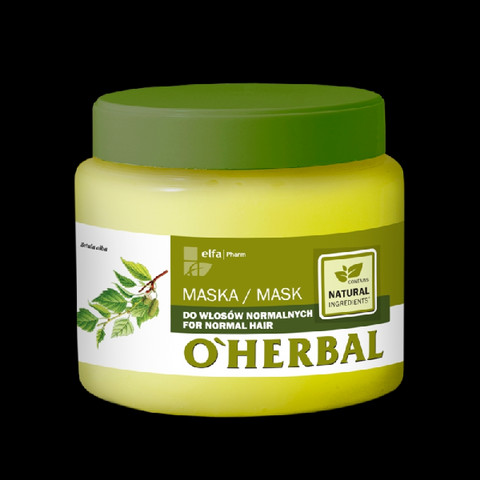 O'Herbal Hiusnaamio normaaleille hiuksille 500ml