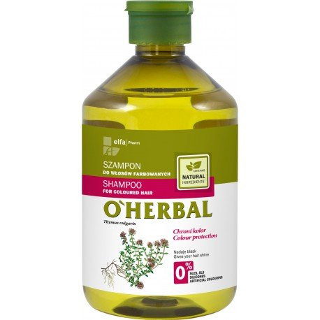 O'Herbal Shampoo värjätyille hiuksille 75ml