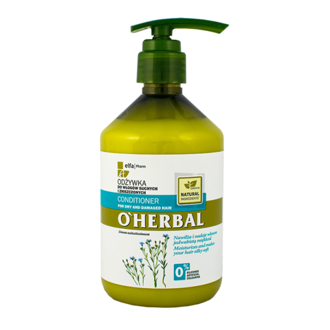 O'Herbal Hoitoaine kuiville, vaurioituneille hiuksille 75ml