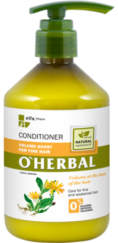 O'Herbal Tuuheuttava hoitoaine hennoille hiuksille 75ml