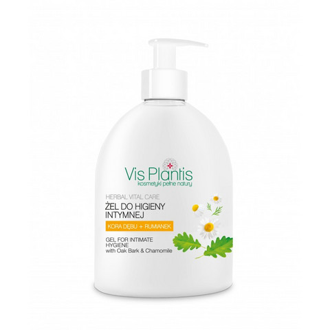 Vis Plantis Gel for intimate hygiene, Oak Bark, chamomile 500ml