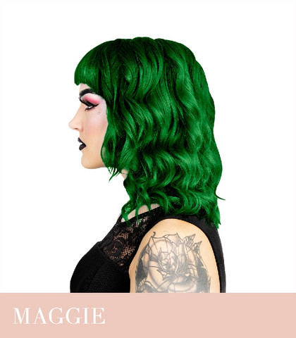 Herman's Amazing Maggie Dark Green hiusväri