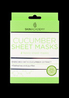 Skin Academy Cucumber Sheet Mask 2 kasvonaamiota