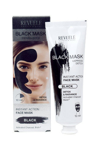 Revuele Black Mask - Instant Action Face Mask 80ml