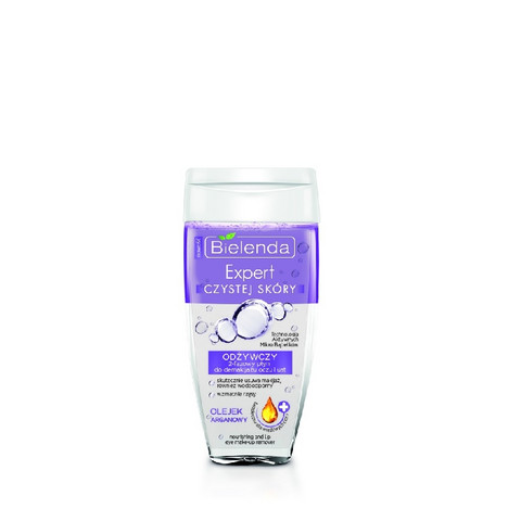 Bielenda Clean Skin expert ravitseva silmä- ja huulimeikin poistoaine 150ml