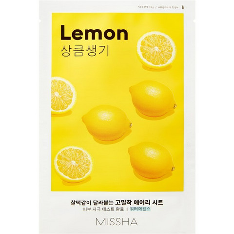 Missha Airy Fit Lemon Sheet Mask 19g