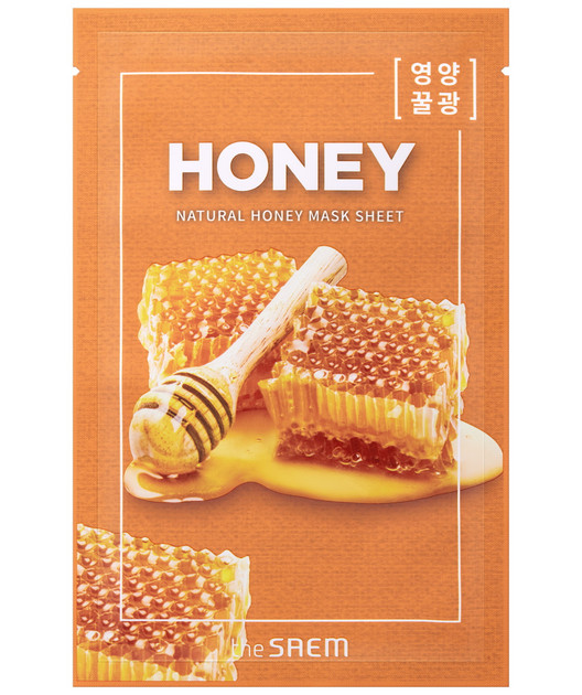 The Saem Natural Honey Mask Sheet 21ml - Glowbeauty & Store