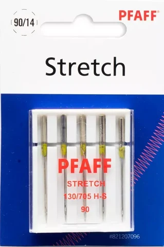 Pfaff Stretch neula, koko 90, 5 kpl